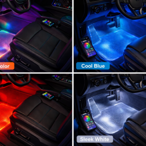 LED Car Floor Mat Ambient Light