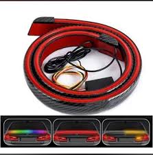 Universal RGB LED Trunk Light Strip with Carbon Fiber Style Housing
