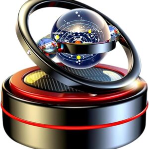 Rotating Solar System Car Air Freshener (Aromatherapy Dashboard Ornament)