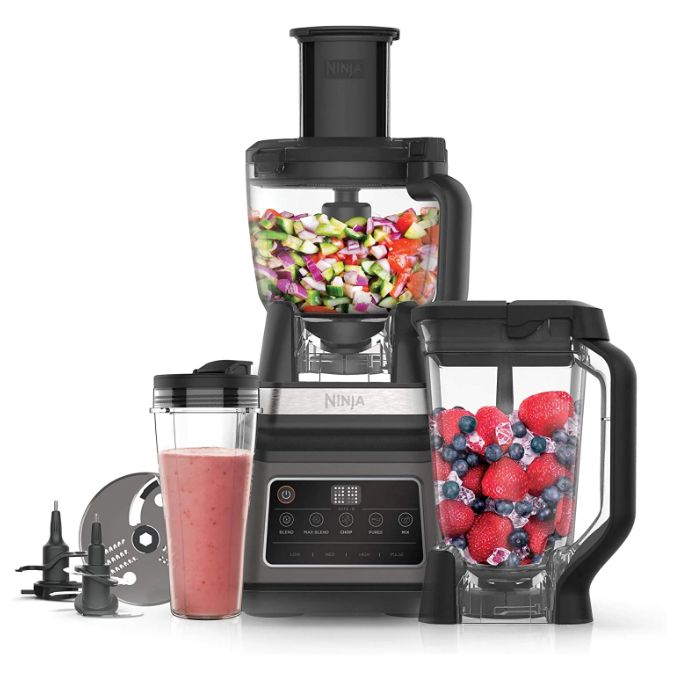 Ninja 3-in-1 Food Processor with Auto-iQ (2.1L, 1200W)