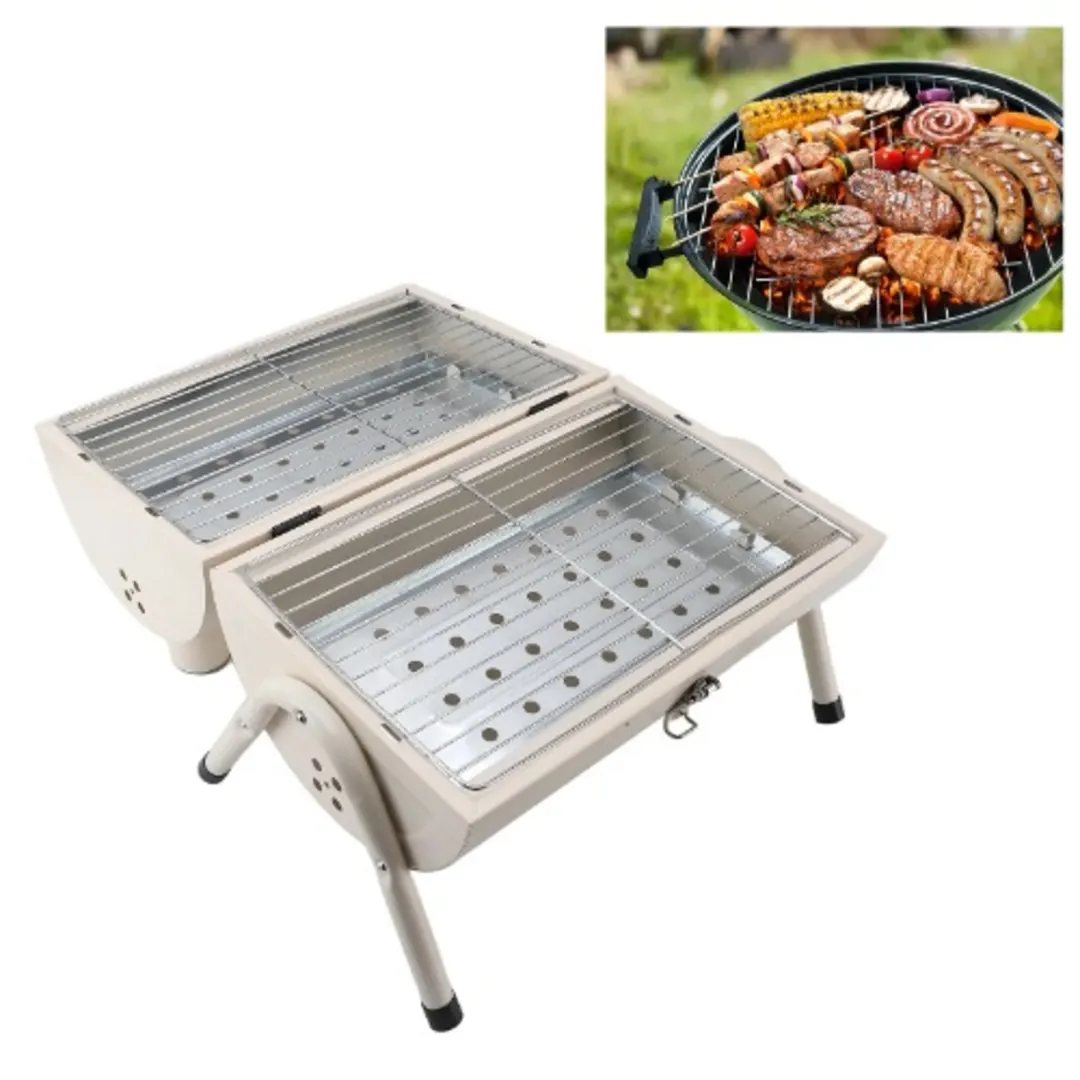 CAMPING DOUBLE SIDED BBQ GRILL - Image 2
