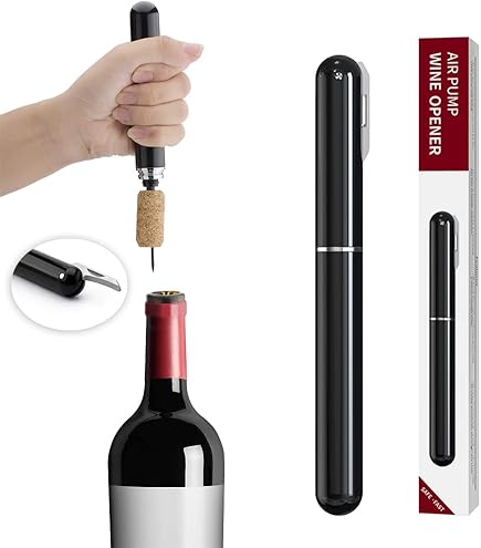 Pressure pump wine opener