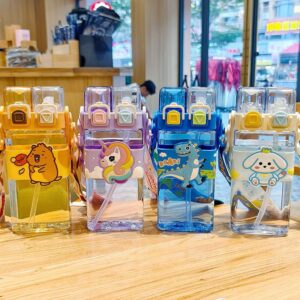 Single fashion bottle with double mouth