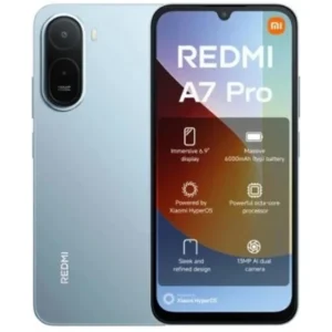Xiaomi Redmi A7 Pro- 128gb Rom - 4gb Ram - Dual Sim- 6000mah - Mist Blue