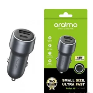 Oraimo Occ-73D Car Charger Usb Type C Outlet - Black
