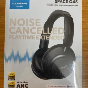 Space Q45 noise cancelling headphones.