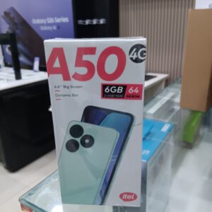 A50 -6.6 Display - 64GB ROM - 2+4GB RAM - Dual Sim -4g Lte - 5000mAh