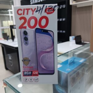 City 200 - 7.45mm - 128GB ROM - 4+4GB RAM - 6.78" - Ip65 - 5000mAh - Black