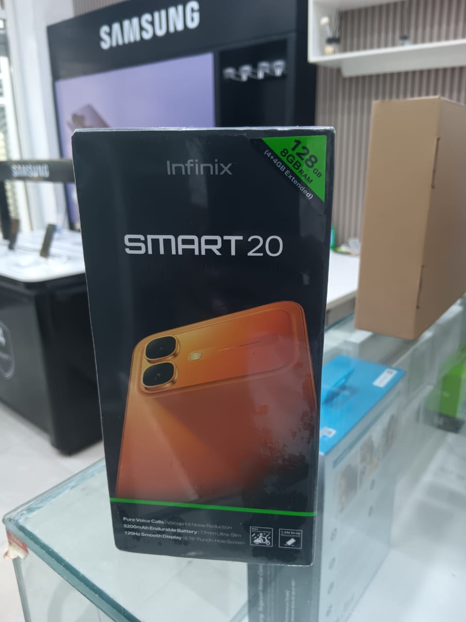 Infinix Smart 20- 6.6"- 4g Lte-4gb Ram - 128gb Rom - 5000mah - Black