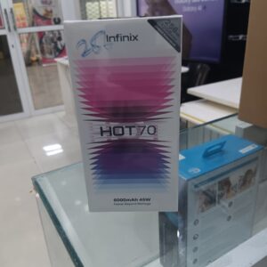 Infinix HOT 70 - 6.78" - 256GB ROM - 6GB RAM - 4G Dual SIM - Fingerprint - 6000mAh